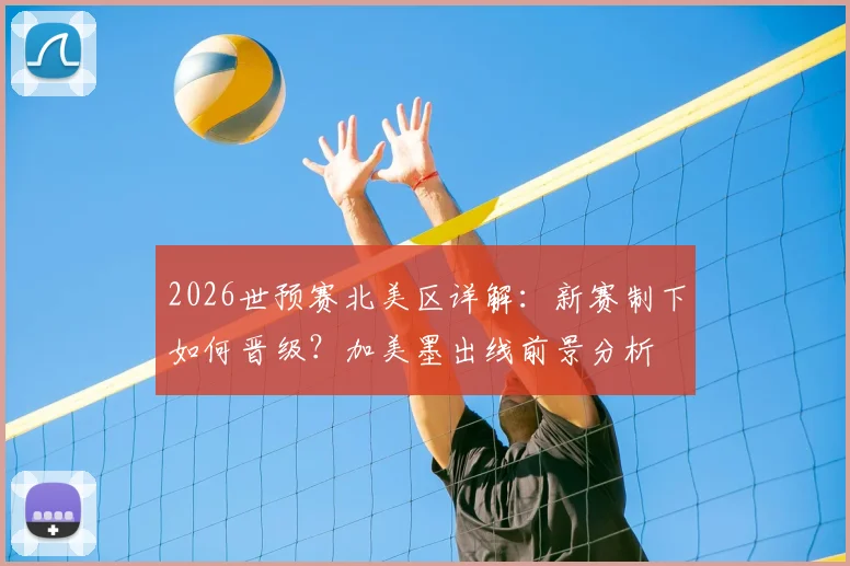 2026世预赛北美区详解:新赛制下如何晋级?加美墨出线前景分析
